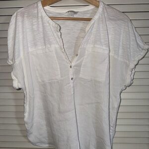 Lucky Brand White Women's Blouse